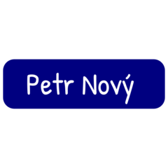 One-Color Rectangular Labels