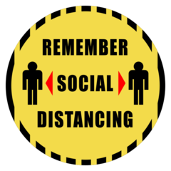 Remember social distancing