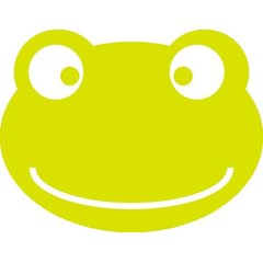 Frog - reflective stickers
